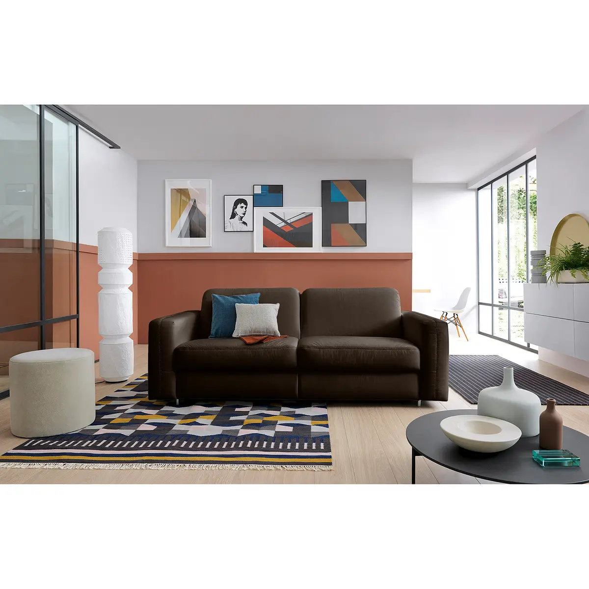 Schlafsofa Blayney | Braun