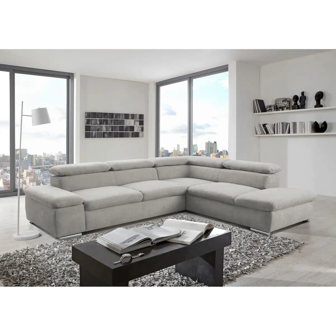 Ecksofa Glenaire | Grau