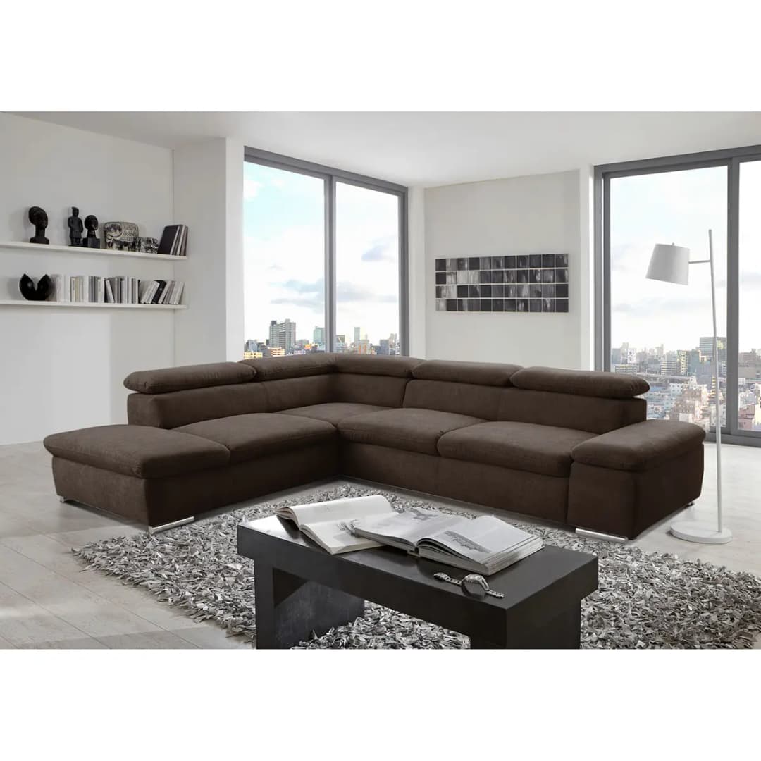 Ecksofa Glenaire | Braun