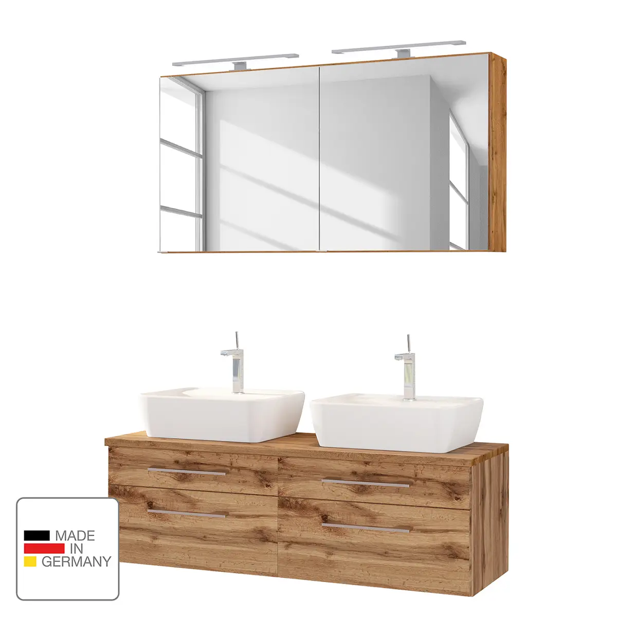 Badezimmerset V | Braun