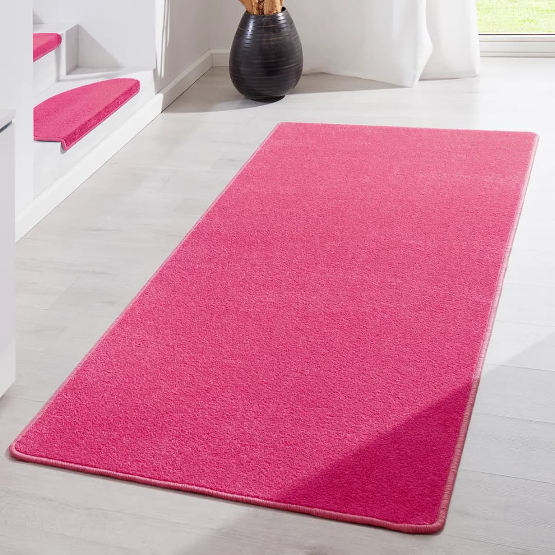 Läufer Fancy 80 x 200cm Pink/Fuchsia | Pink