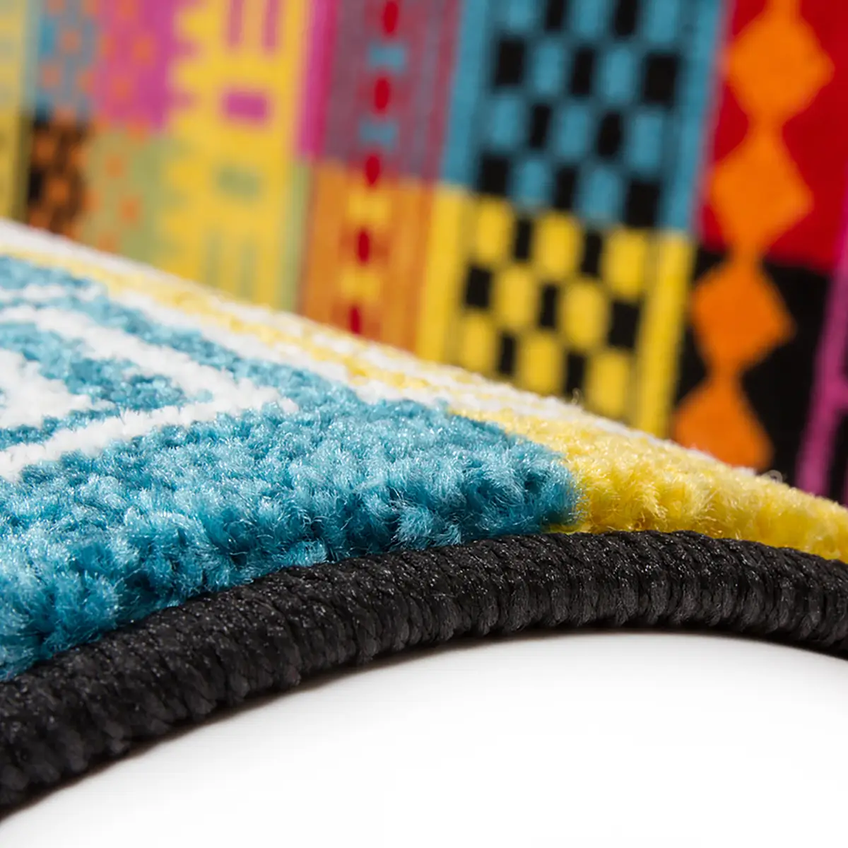 Kurzflorteppich Guayama Culture Multicolor 160 x 230cm