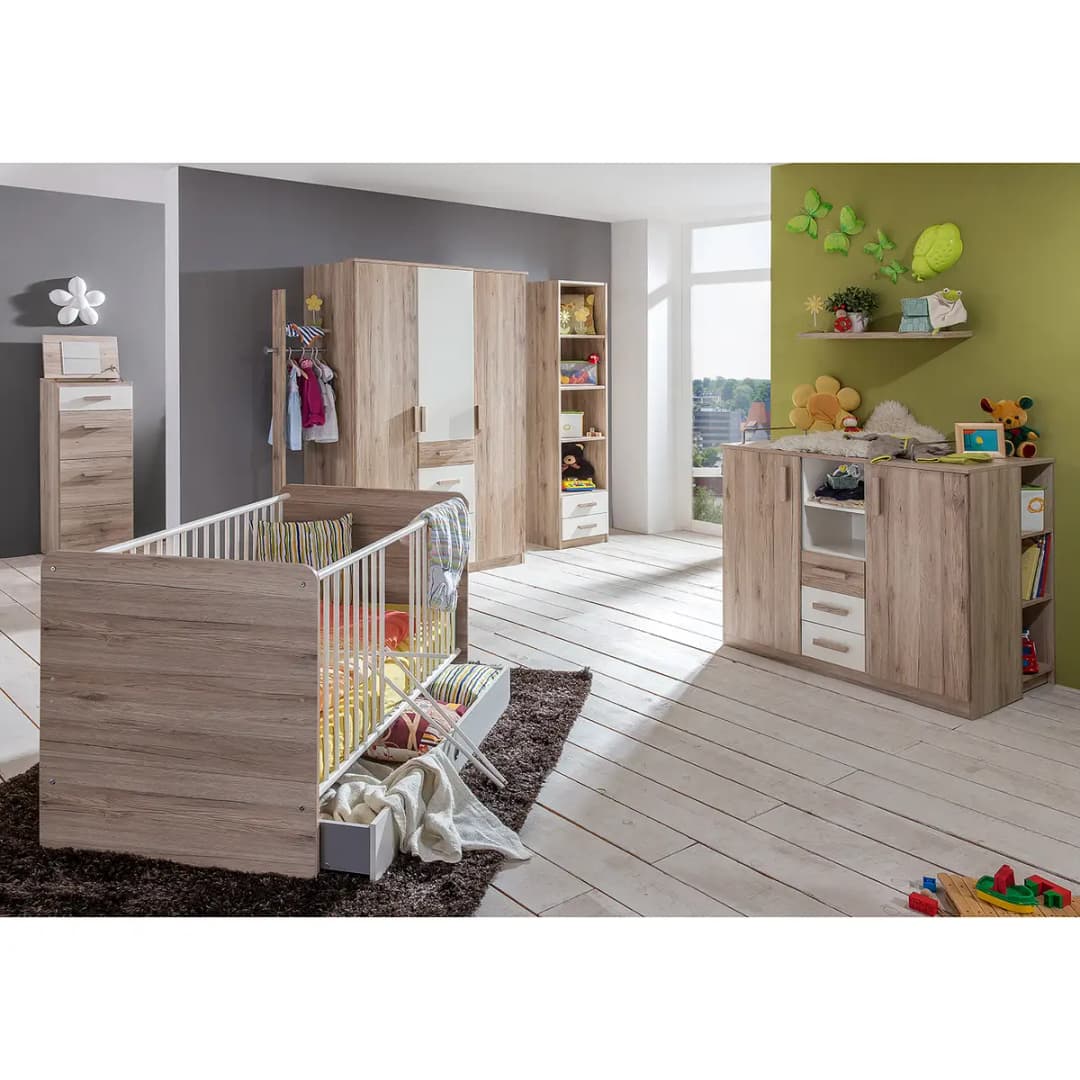 Kinderkleiderschrank II | Braun