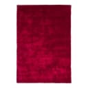 Hochflorteppich 160 x 230cm Rot/Dunkelrot | Rot