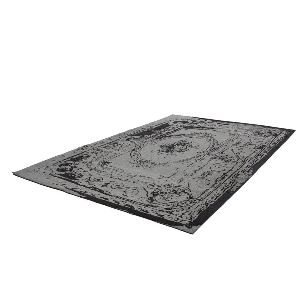 Kurzflorteppich Ballerina 740 Grau/Grau 120 x 170cm Webstoff