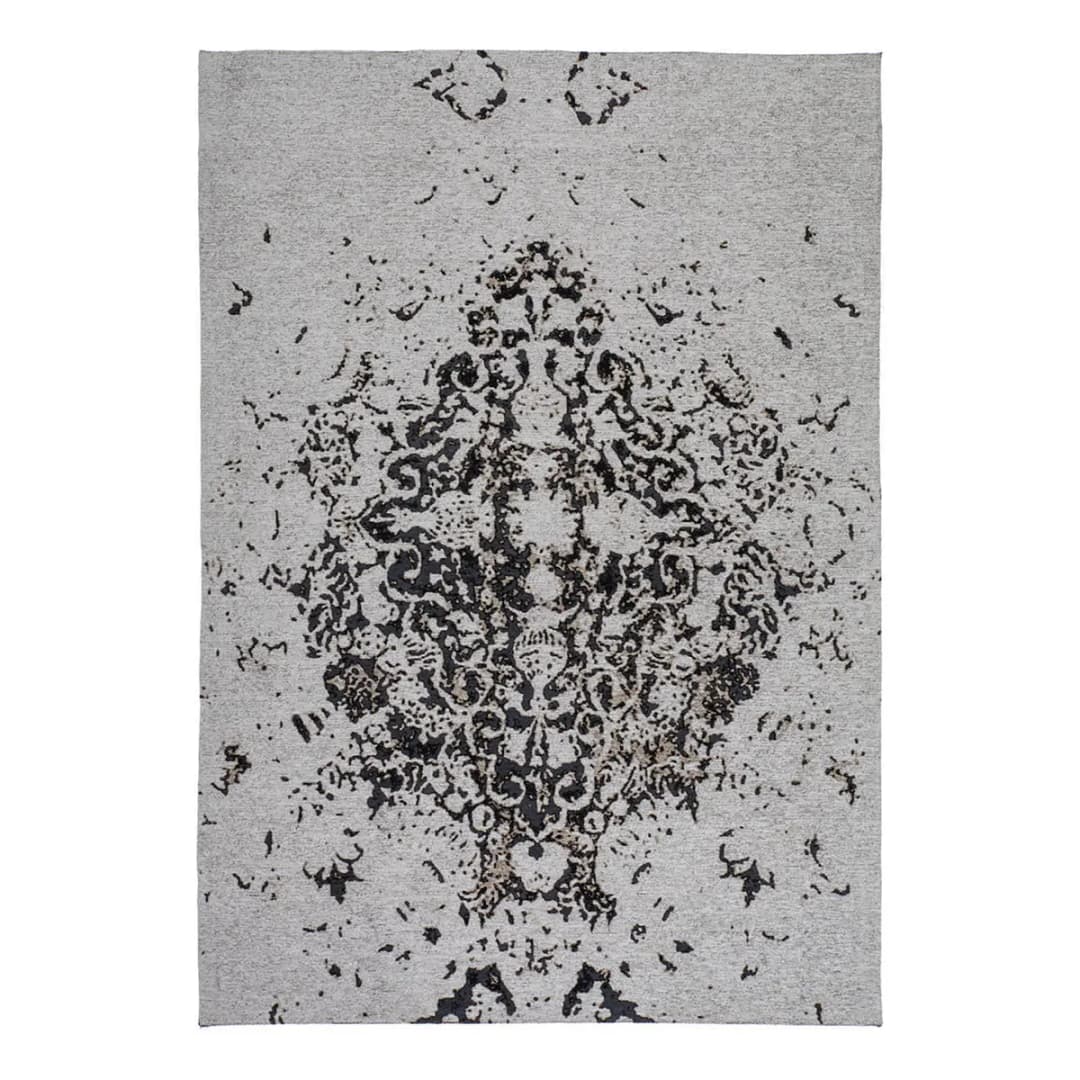 Kurzflorteppich Ballerina 700 Grau/Grau 120 x 170cm Webstoff