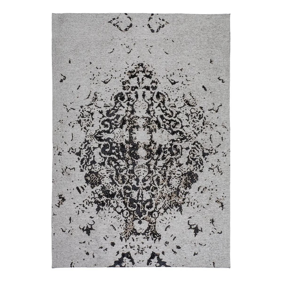 Kurzflorteppich Ballerina 700 Grau/Grau 120 x 170cm Webstoff