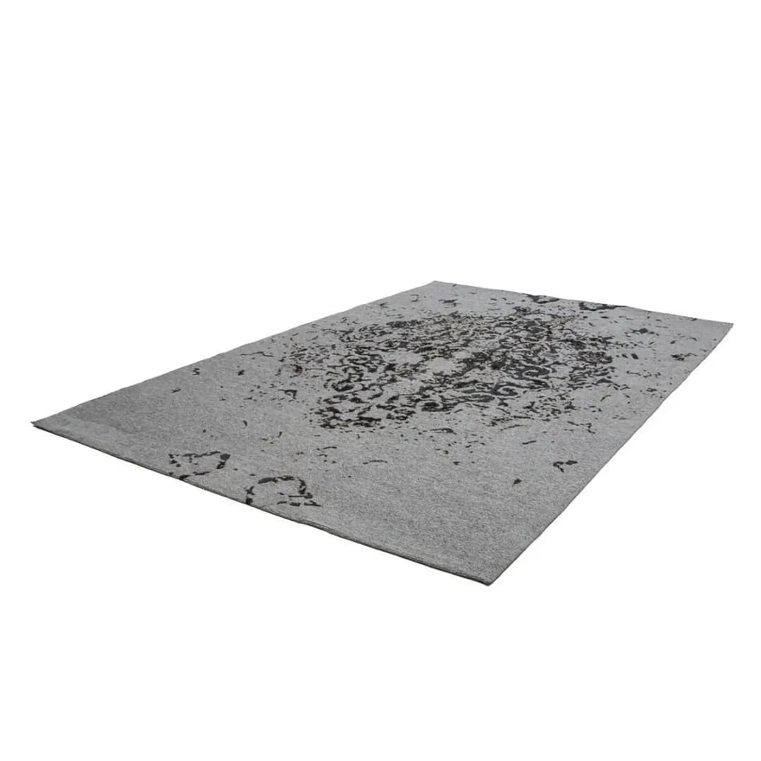 Kurzflorteppich Ballerina 700 Grau/Grau 120 x 170cm Webstoff