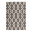 Kurzflorteppich Now! 100 Grau/Taupe Webstoff 160 x 230cm | Grau