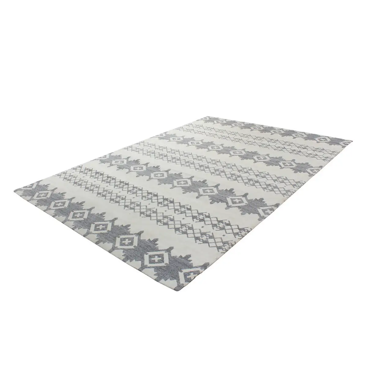 Kurzflorteppich Mirage 410 Grau 80 x 150cm Webstoff | Grau