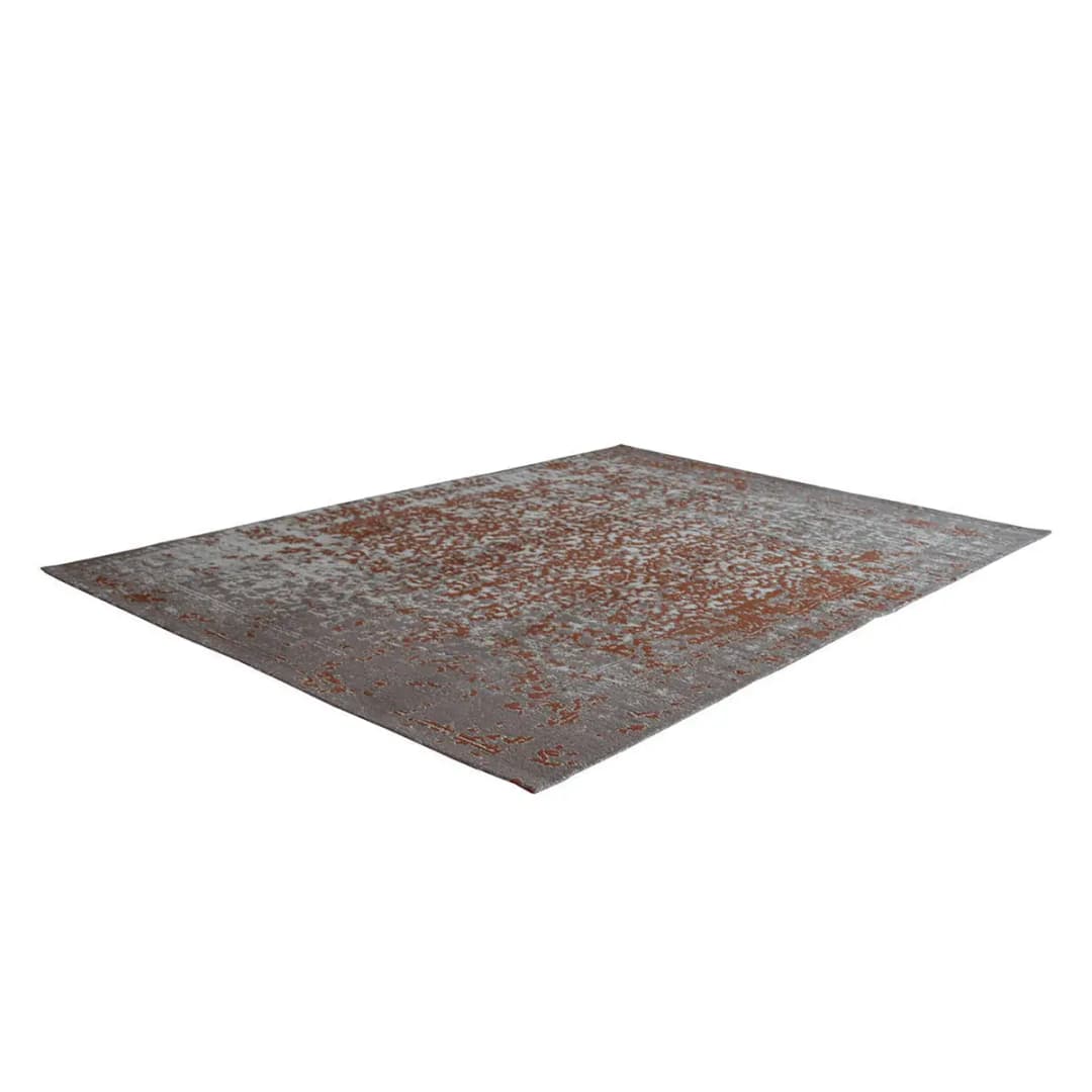 In-/Outdoorteppich Sunny 310 I Beige/Rostbraun Webstoff 80 x