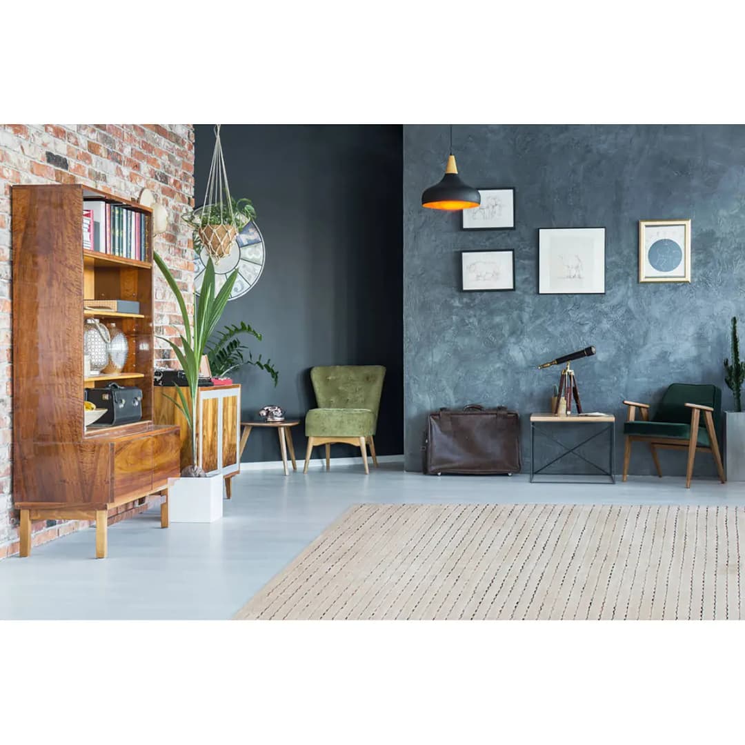Kurzflorteppich Prime 110 Beige/Beige 80 x 150cm Webstoff