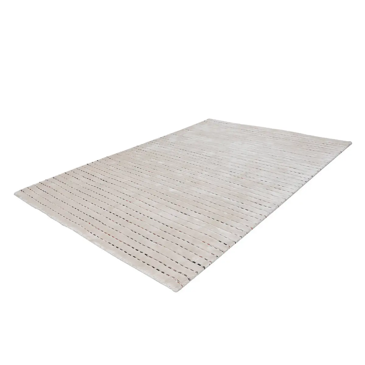 Kurzflorteppich Prime 110 Beige/Beige 80 x 150cm Webstoff