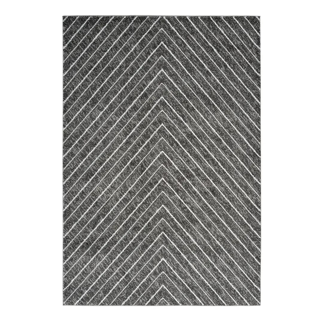 Kurzflorteppich Dominica-Delices Silber 160x230cm | Silber