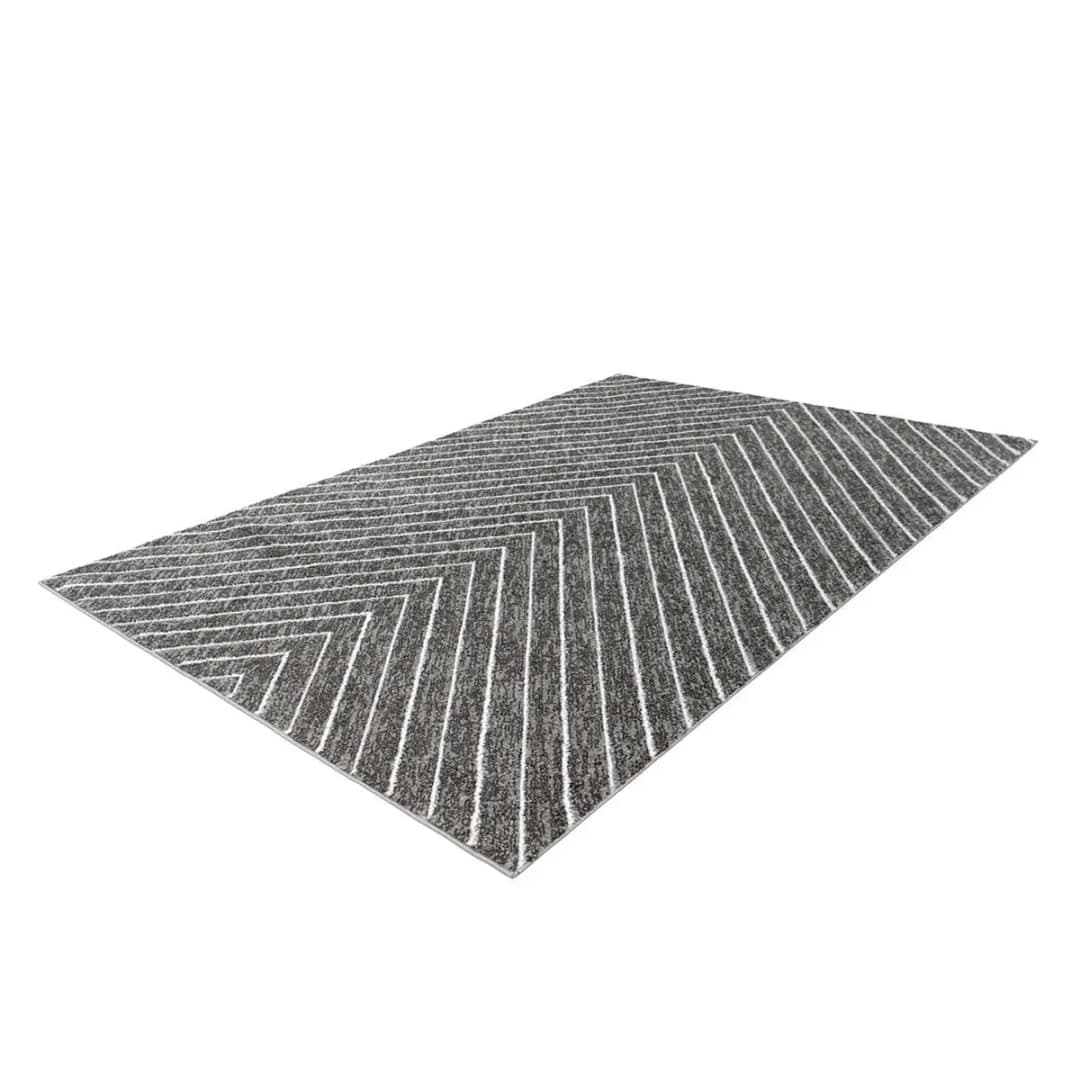 Kurzflorteppich Dominica-Delices Silber 160x230cm | Silber