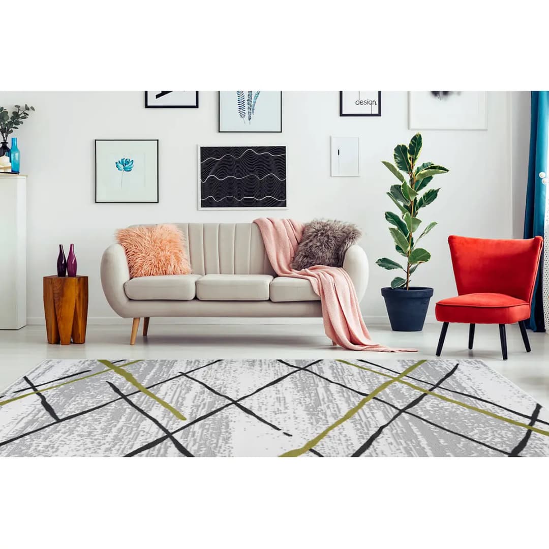 Kurzflorteppich Vancouver 110 | Grau