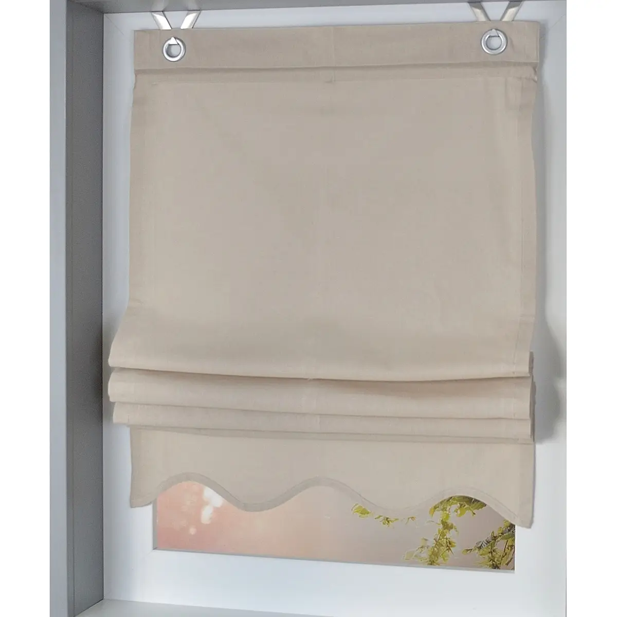 Raffrollo Olivia | Beige