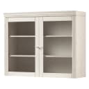 Massiver Hängeschrank Typ A 100cm Weiß/Kiefer Weiß | Weiß
