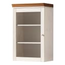 Massiver Hängeschrank Typ A 50cm Weiß/Kiefer Honig | Mehrfarbig