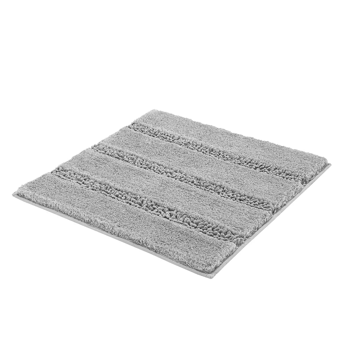 Badteppich 60 x 60cm Grau/Lichtgrau | Grau