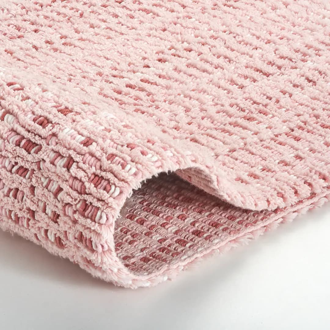 Badteppich 60 x 100cm Pink/Rosa | Rosa