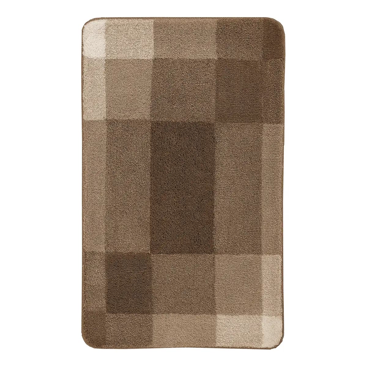 Badteppich 60 x 100cm Braun | Braun