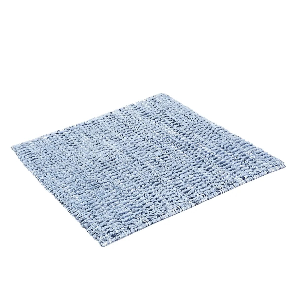 Badteppich 60 x 60cm Blau/Eisblau | Blau