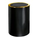 Kosmetikeimer Golden Clap | Schwarz