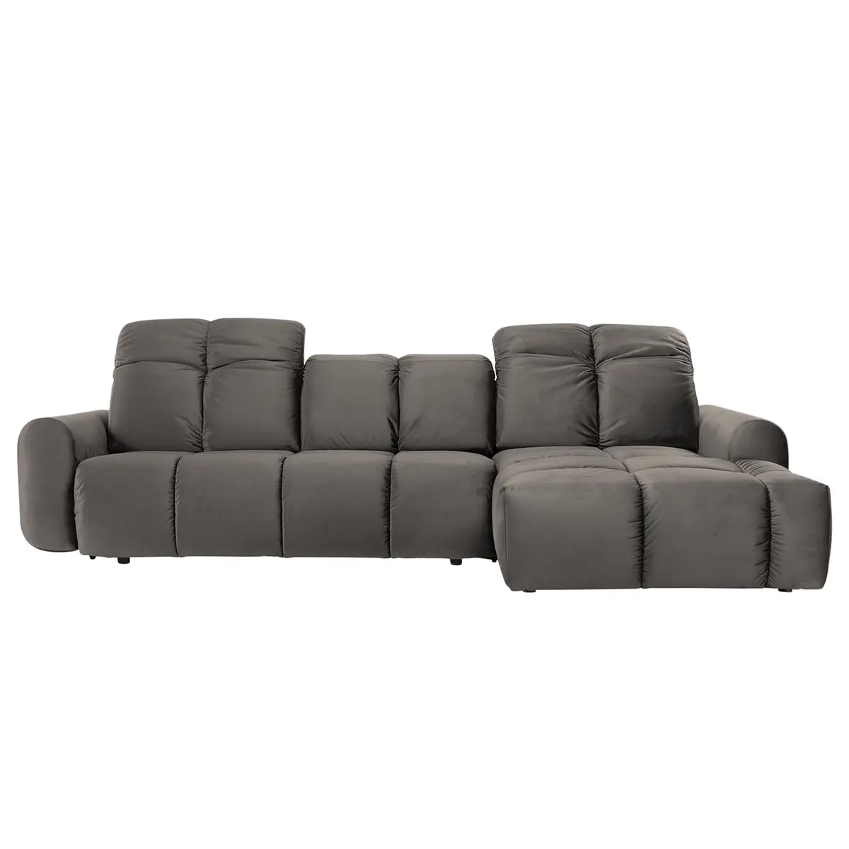 Ecksofa Malter | Grau