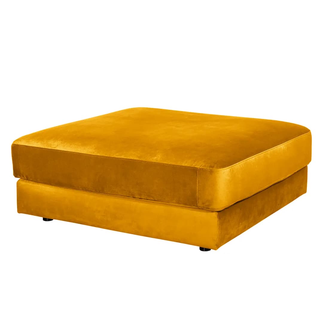 Polsterhocker Oakey I | Gelb