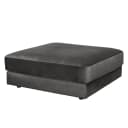 Polsterhocker Oakey I | Grau