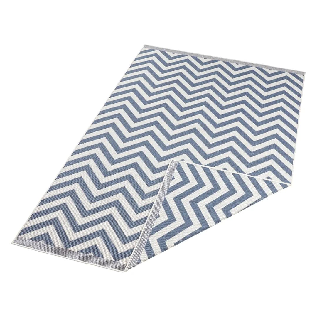 In-/Outdoorteppich Palma | Blau