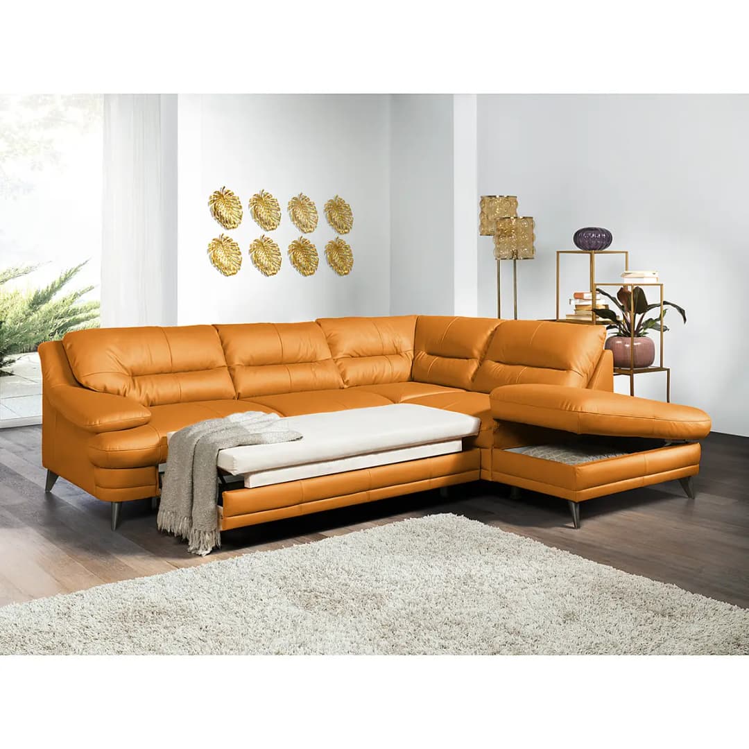 Ecksofa II | Braun