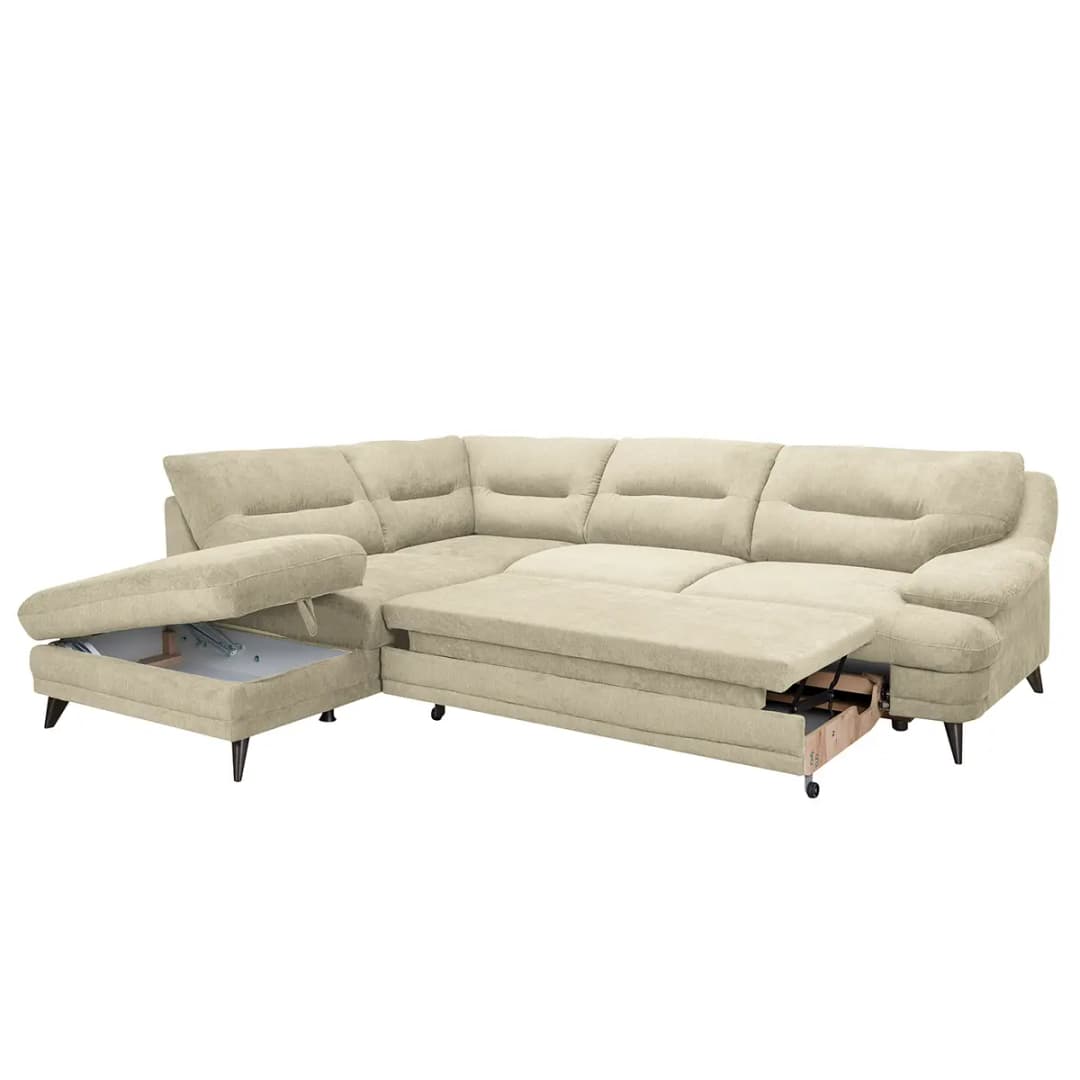 Ecksofa III | Beige