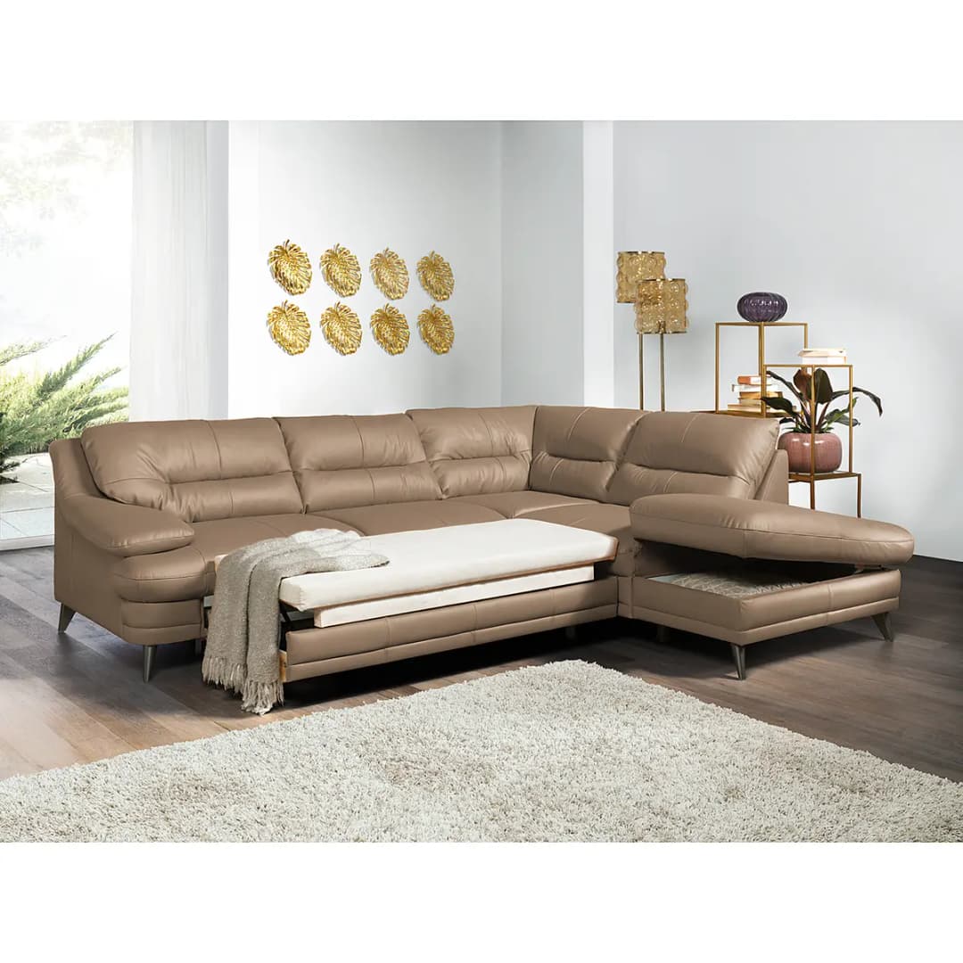 Ecksofa II | Braun