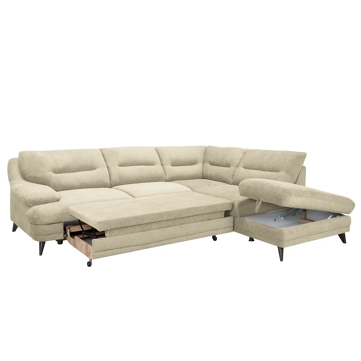 Ecksofa III | Beige