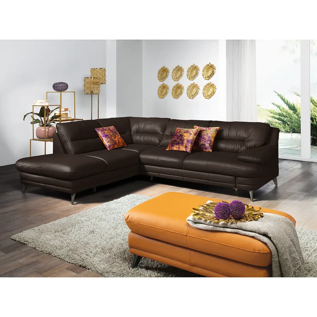 Ecksofa Lutz II | Braun