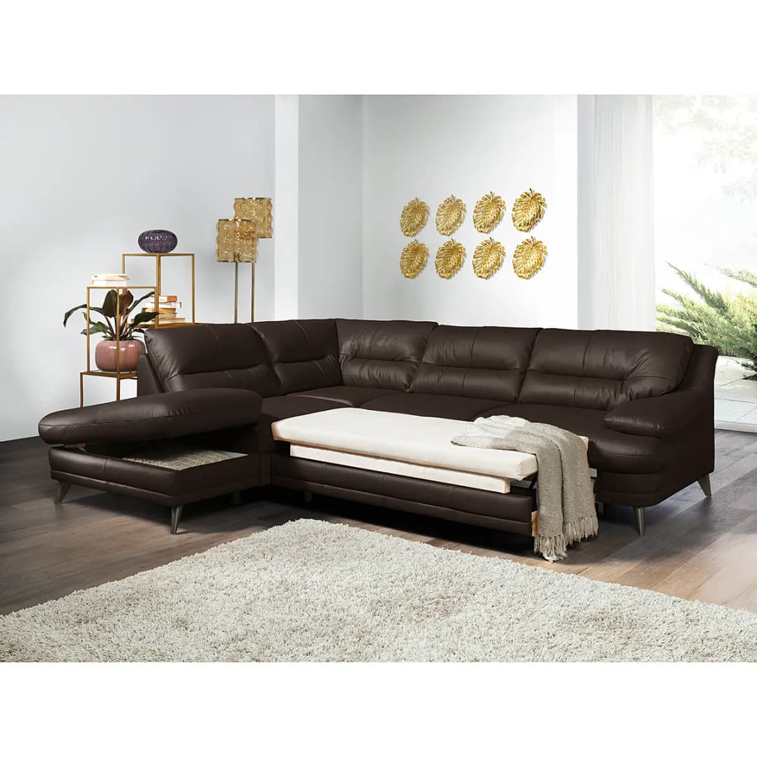 Ecksofa Lutz II | Braun