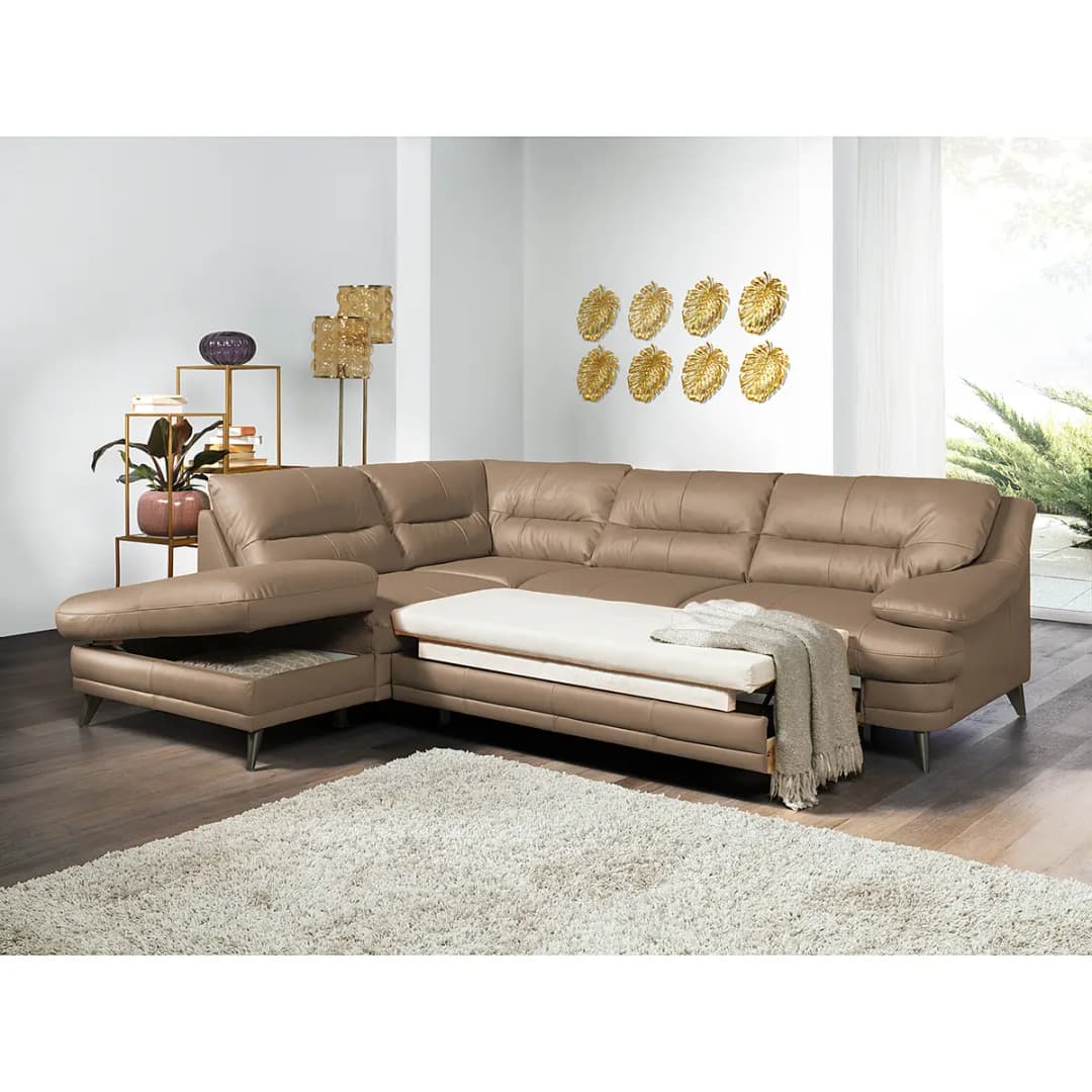 Ecksofa II | Braun