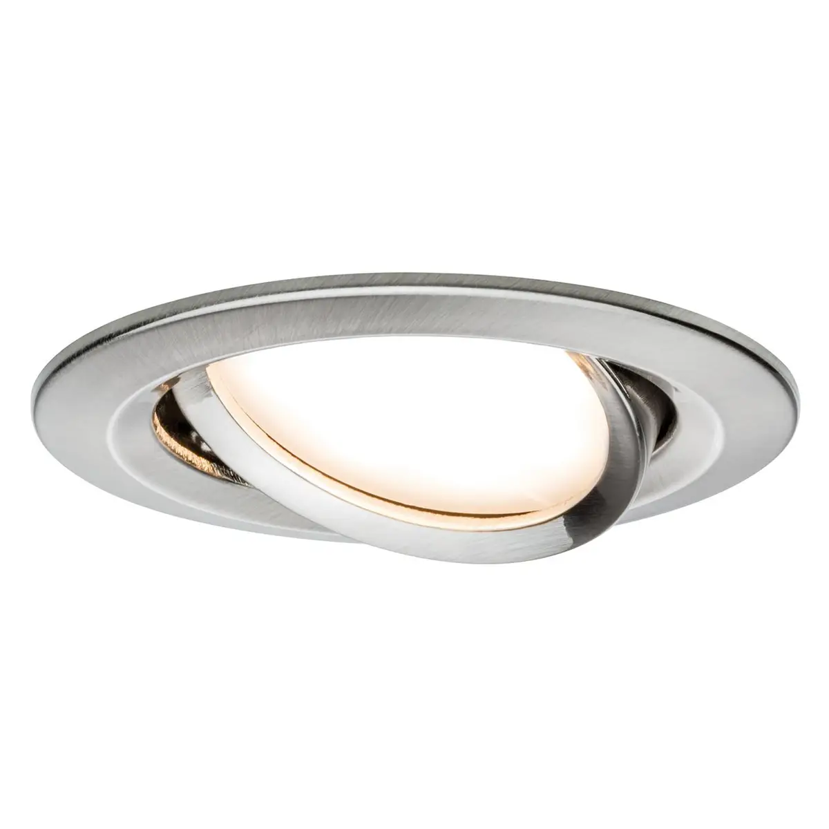 LED-Einbauleuchte Coin | Silber