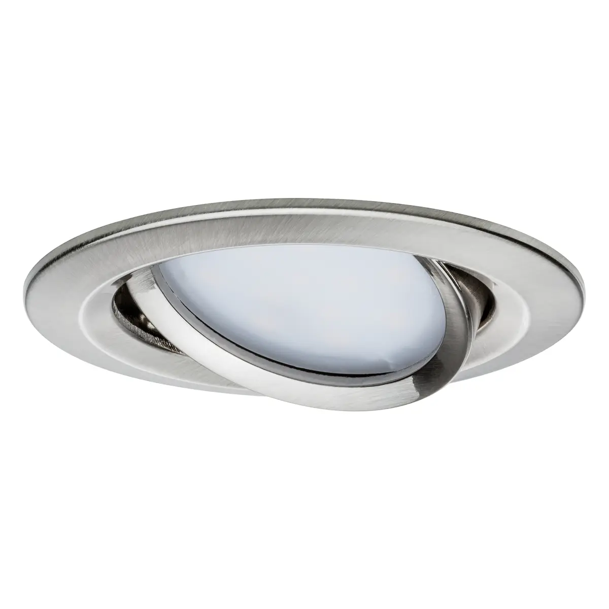 LED-Einbauleuchte Coin | Silber