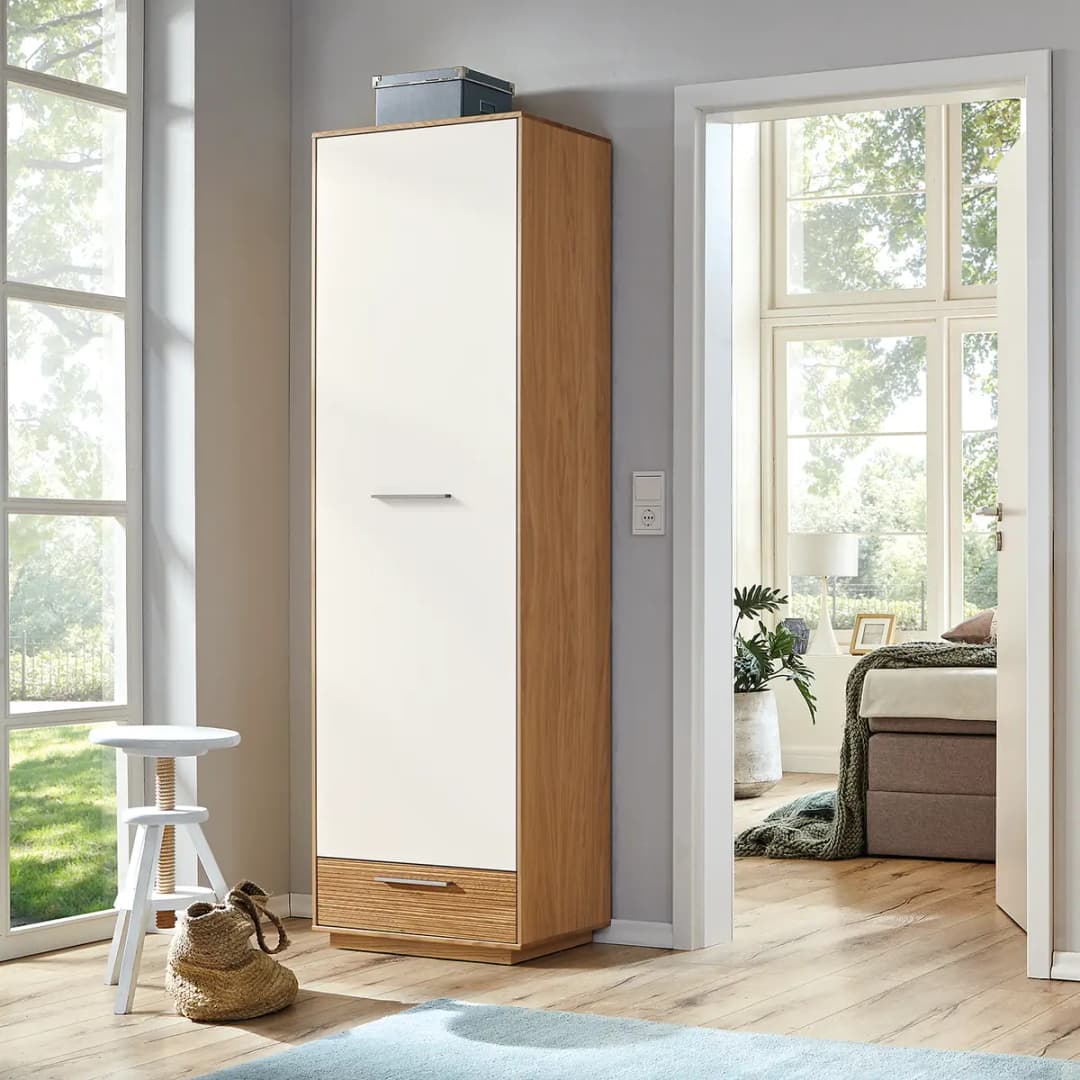 Garderobenschrank III | Weiß