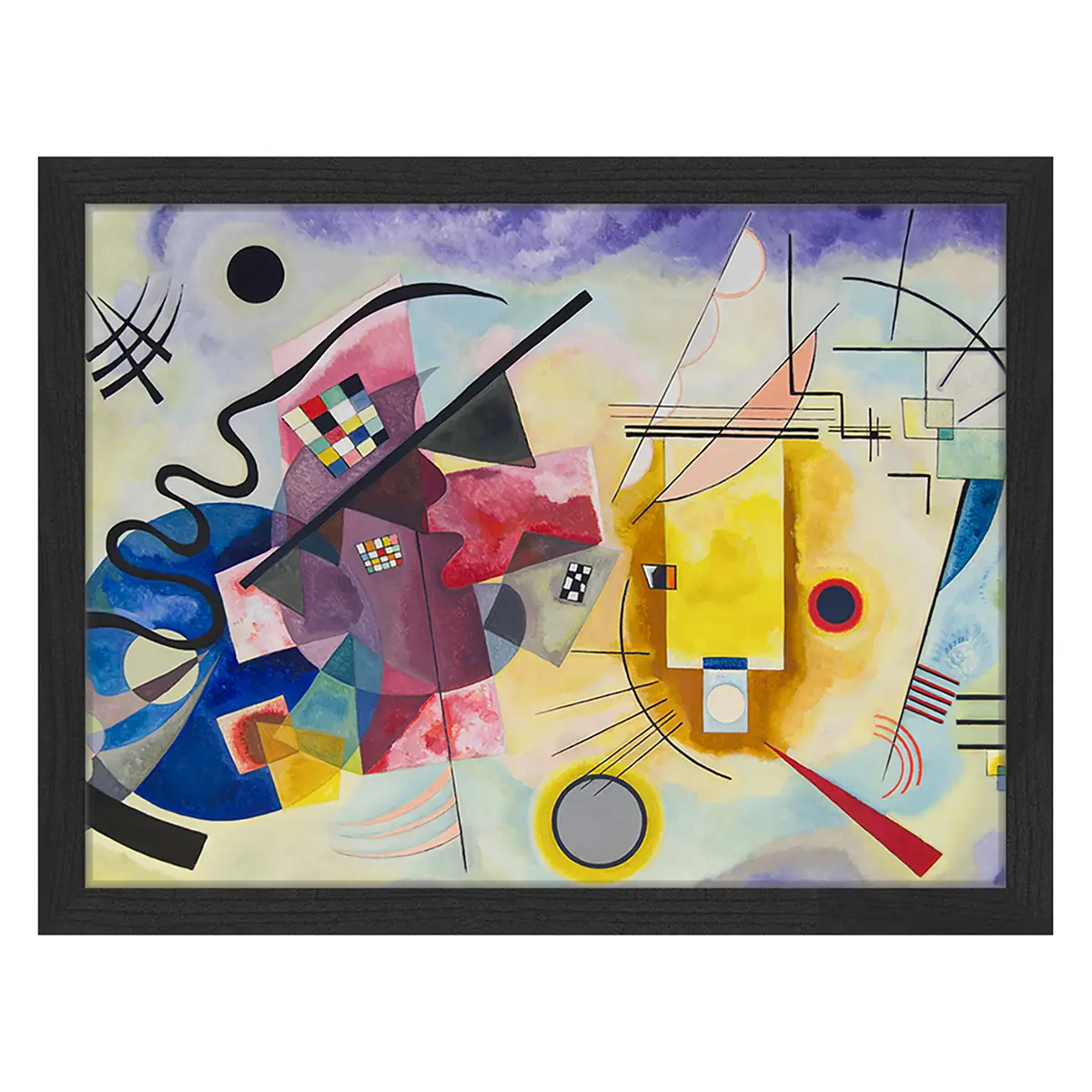 Bild Yellow-Red-Blue | Mehrfarbig