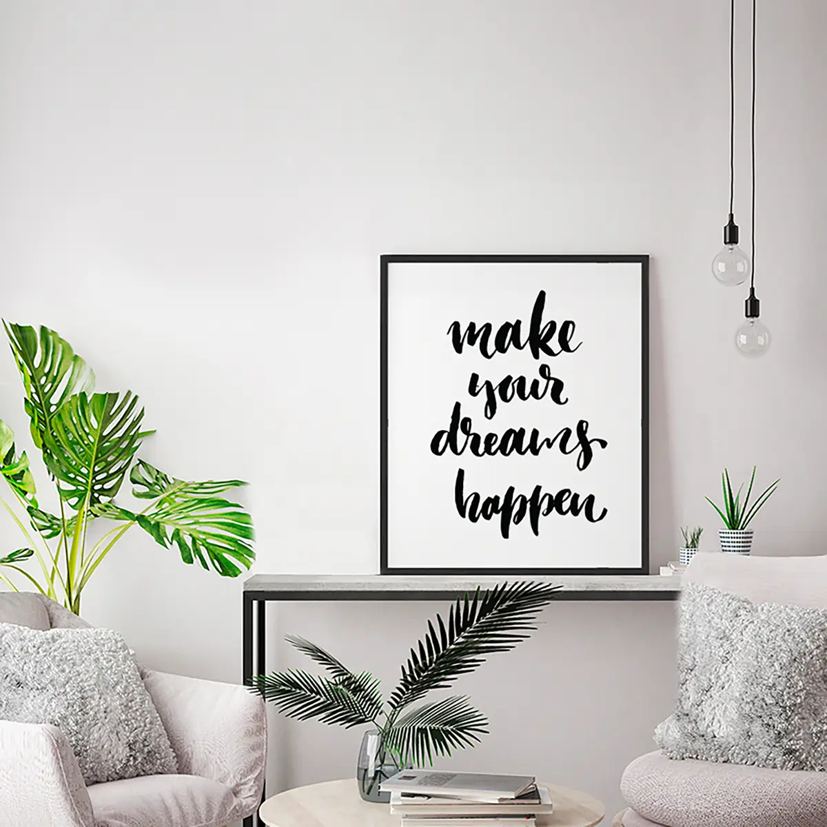Bild Make Your Dreams Happen | Mehrfarbig