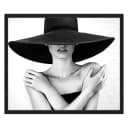 Bild Big Black Hat | Mehrfarbig