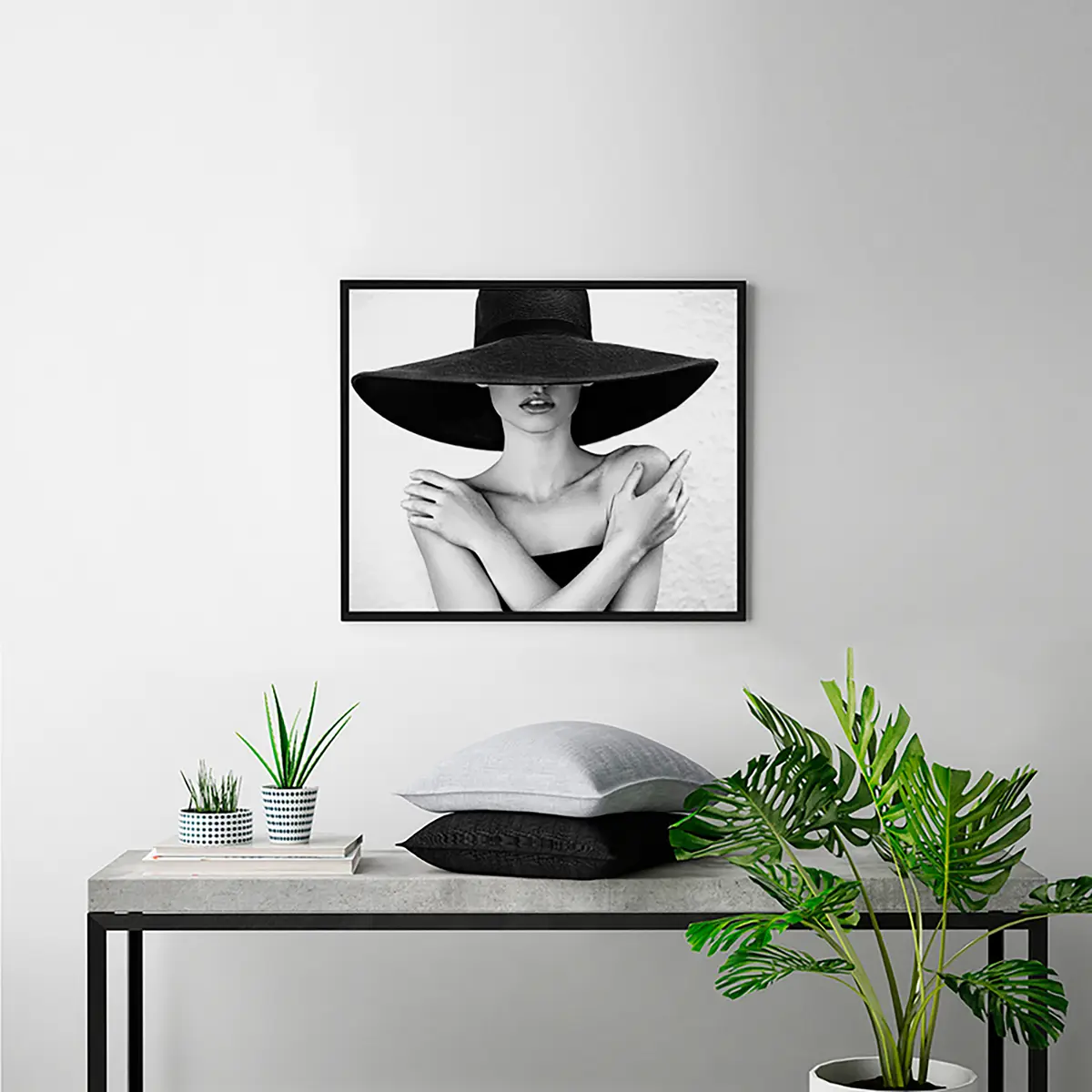 Bild Big Black Hat | Mehrfarbig