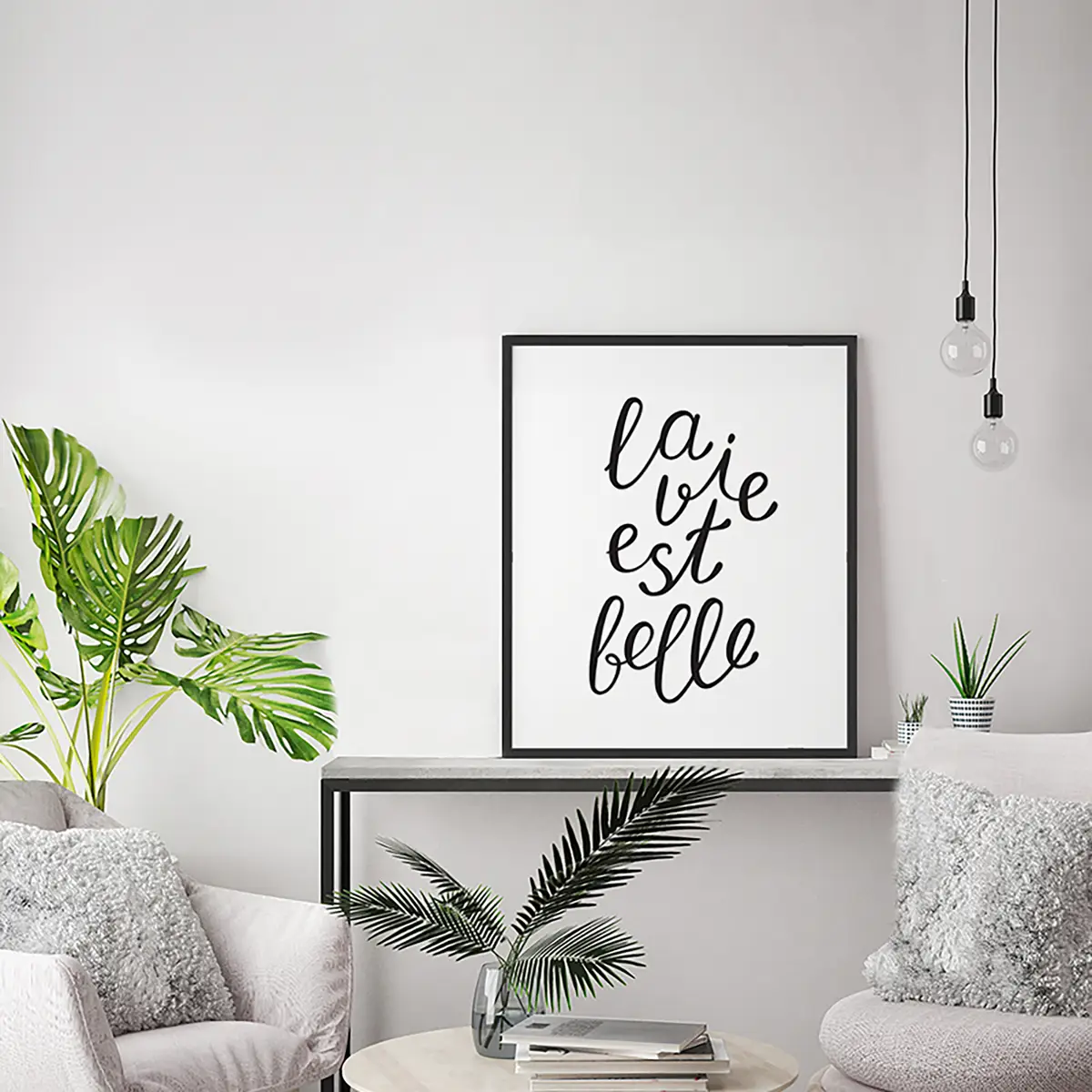 Bild La Vie Est Belle | Mehrfarbig