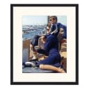 Bild John and Jackie on a boat trip | Mehrfarbig