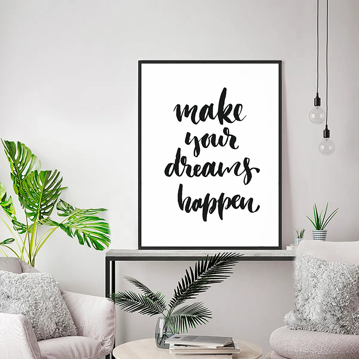 Bild Make Your Dreams Happen | Mehrfarbig