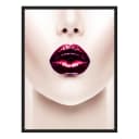 Bild Lips Rahmen | Holztöne